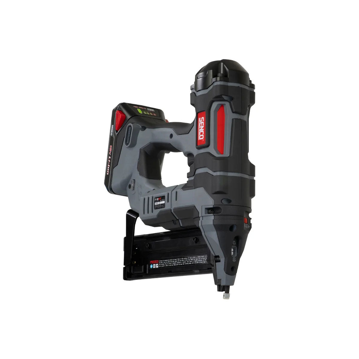 Senco 10M7001N F-18 Fusion 18 Gauge Brad Nailer 18V With 1 x 2.0Ah & 1 x 3.0Ah Batteries, Charger and Case - MonkeyTools