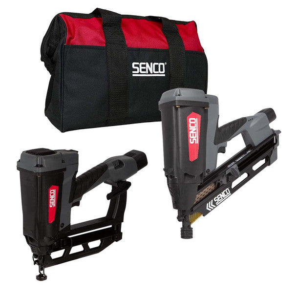 Senco 4VS7021N1 7.2V 1st & 2nd Fix Nail Gun Kit With 2 x 2.5Ah Batteries, Charger & Tool Bag - MonkeyTools