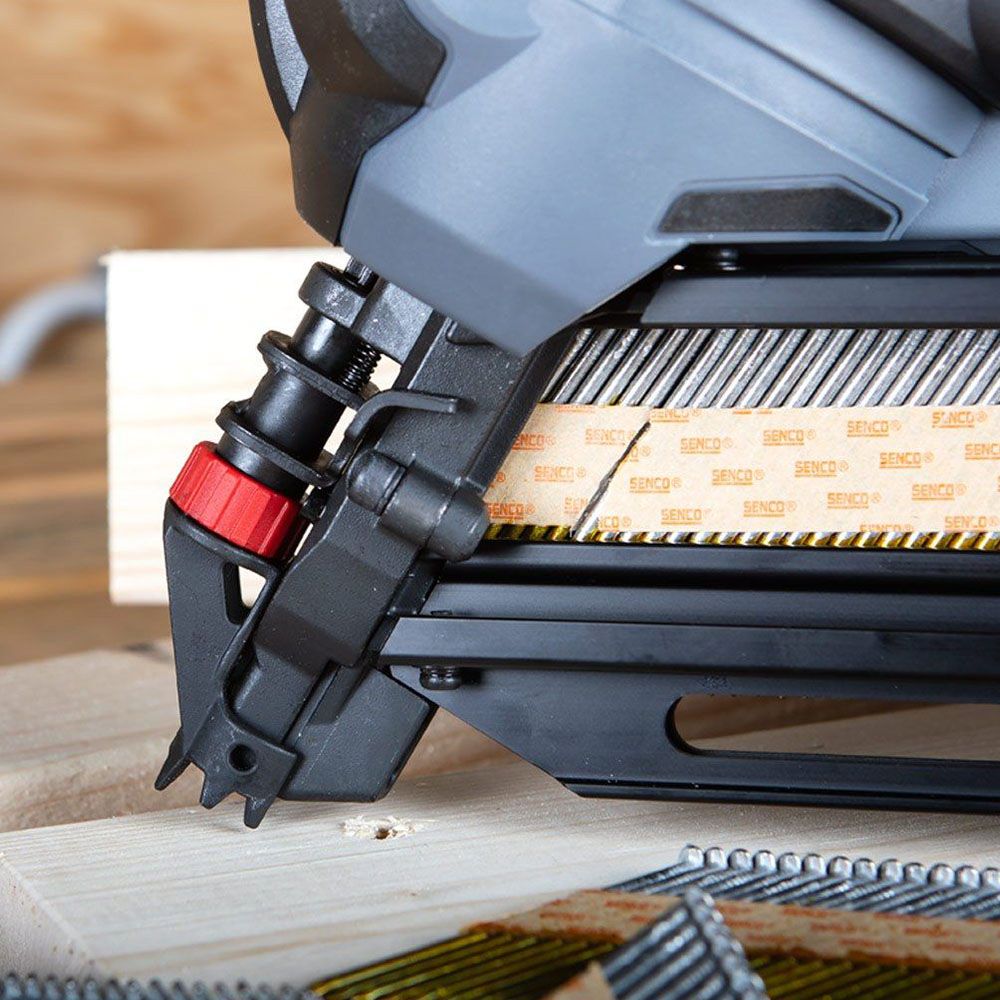 Senco F-35XP 18V First Fix Fusion Framing Nailer 90mm With 2 x 3.0Ah Battery Charger In Case - 10G7001N - MonkeyTools