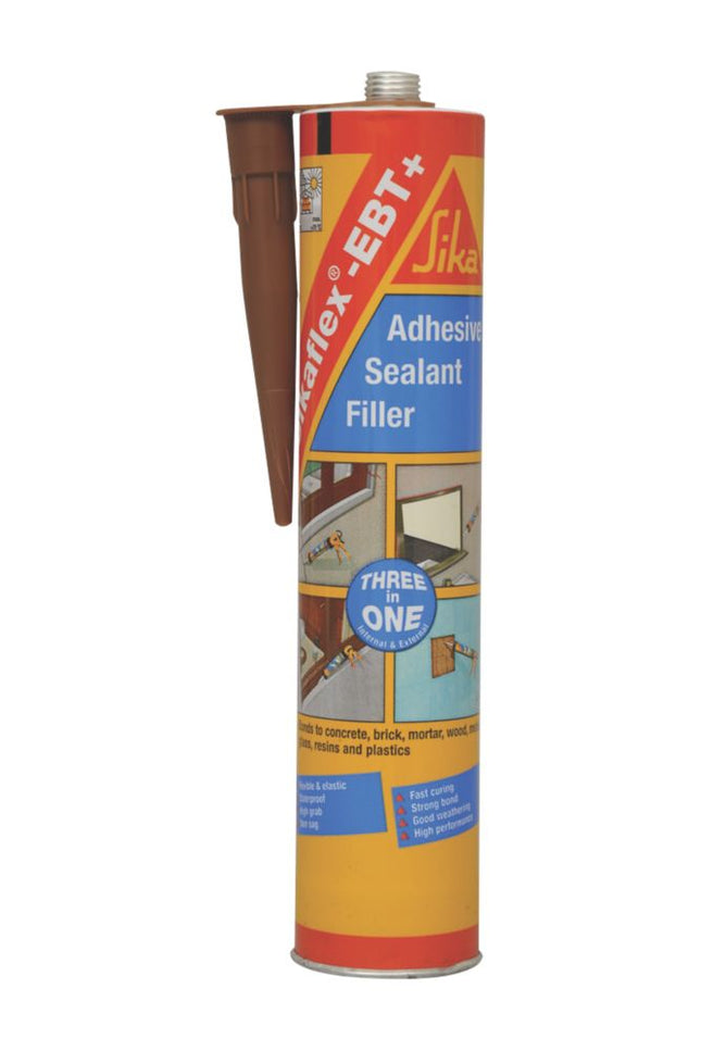 SIKA SIKAFLEX EBT+ ALL-WEATHER SEALANT BROWN 300ML - MonkeyTools