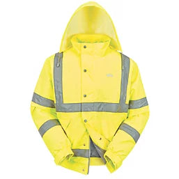 SITE BATTELL HI-VIS PILOT JACKET YELLOW LARGE 52" CHEST - MonkeyTools