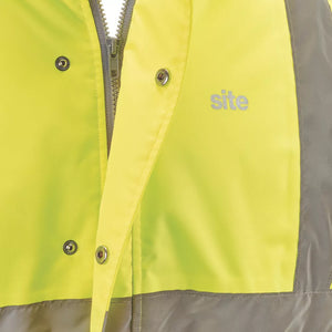 SITE BATTELL HI-VIS PILOT JACKET YELLOW LARGE 52