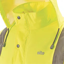 SITE BATTELL HI-VIS PILOT JACKET YELLOW LARGE 52