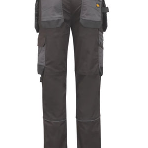 SITE BOLDEN STRETCH HOLSTER POCKET TROUSERS GREY / BLACK 32