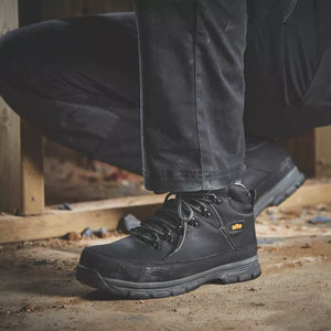 SITE BRONZITE SAFETY BOOTS BLACK SIZE 10 - MonkeyTools