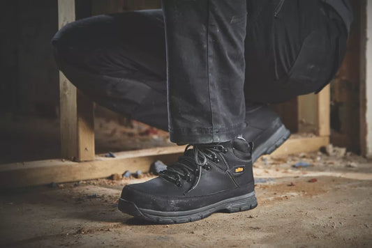 SITE BRONZITE SAFETY BOOTS BLACK SIZE 10 - MonkeyTools