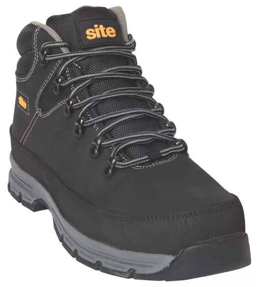 SITE BRONZITE SAFETY BOOTS BLACK SIZE 10 - MonkeyTools