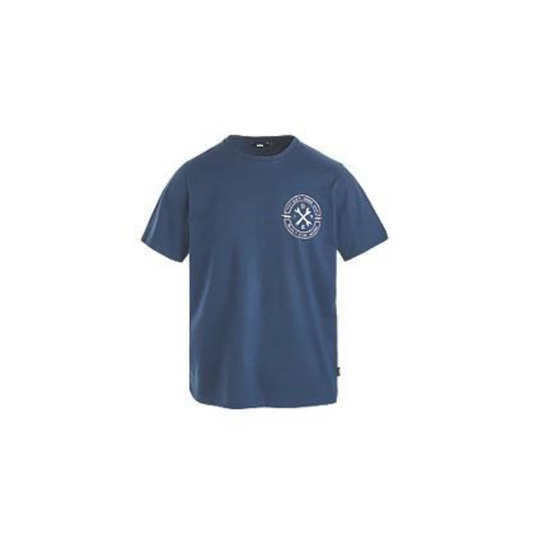 SITE BUCKTHORN SHORT SLEEVE T-SHIRT NAVY / GREY MEDIUM 22" CHEST 2 PACK - MonkeyTools