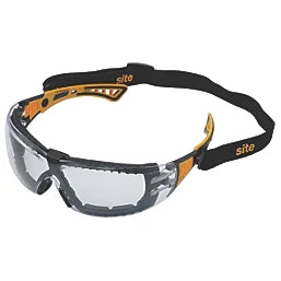 SITE CLEAR LENS SAFETY SPECS WITH BAND - MonkeyTools