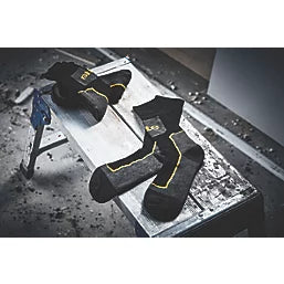 SITE COMFORT WORK SOCKS BLACK / GREY SIZE 7-11 3 PAIRS - MonkeyTools