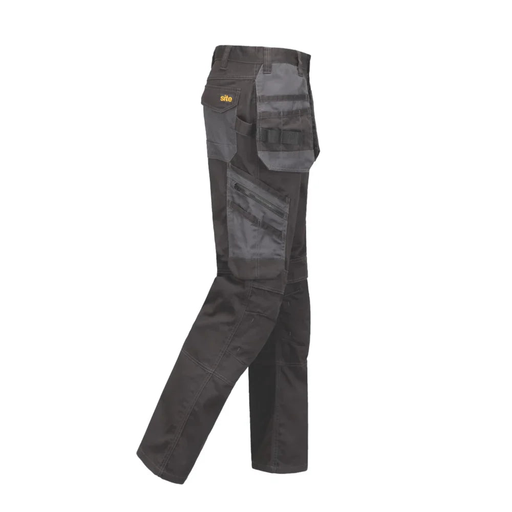 SITE COPPELL HOLSTER POCKET TROUSERS BLACK / GREY 34" W 32" L - MonkeyTools