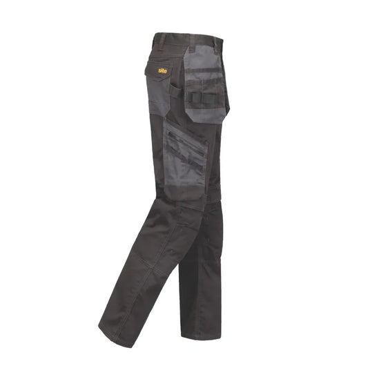 SITE COPPELL HOLSTER POCKET TROUSERS BLACK / GREY 34" W 32" L - MonkeyTools