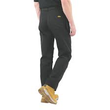 SITE DUNBAR HOLSTER POCKET TROUSERS BLACK 36