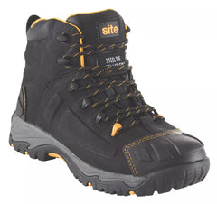 SITE FORTRESS SAFETY BOOTS BLACK SIZE 10
