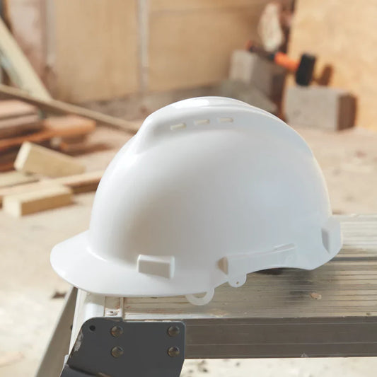 SITE HARD HAT WHITE - MonkeyTools