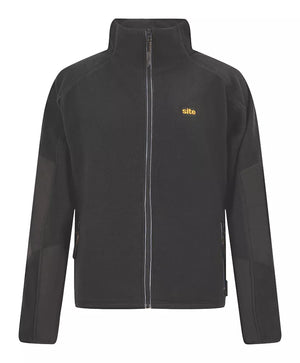 SITE KARKER FULL ZIP FLEECE BLACK X LARGE 51