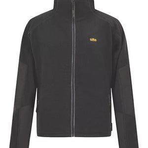SITE KARKER FULL ZIP FLEECE BLACK X LARGE 51