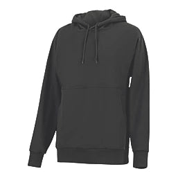 SITE LEERDAM HOODIE BLACK SMALL 41" CHEST - MonkeyTools