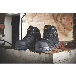 SITE NATRON SAFETY BOOTS BLACK SIZE 10 - MonkeyTools