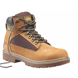 SITE QUARTZ SAFETY BOOTS HONEY SIZE 10 - MonkeyTools