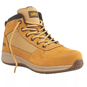 SITE SANDSTONE SAFETY TRAINER BOOTS WHEAT SIZE 11 - MonkeyTools
