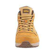 SITE SANDSTONE SAFETY TRAINER BOOTS WHEAT SIZE 12 - MonkeyTools