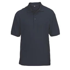 SITE TANNERON POLO SHIRT NAVY LARGE 45 1/2" CHEST