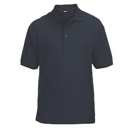 SITE TANNERON POLO SHIRT NAVY LARGE 45 1/2" CHEST - MonkeyTools