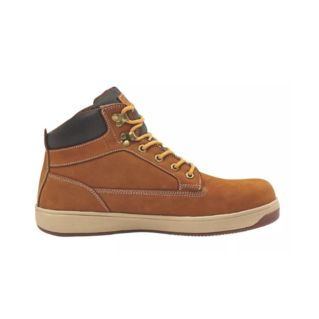 SITE TOUCHSTONE SAFETY BOOTS DARK HONEY SIZE 9 - MonkeyTools