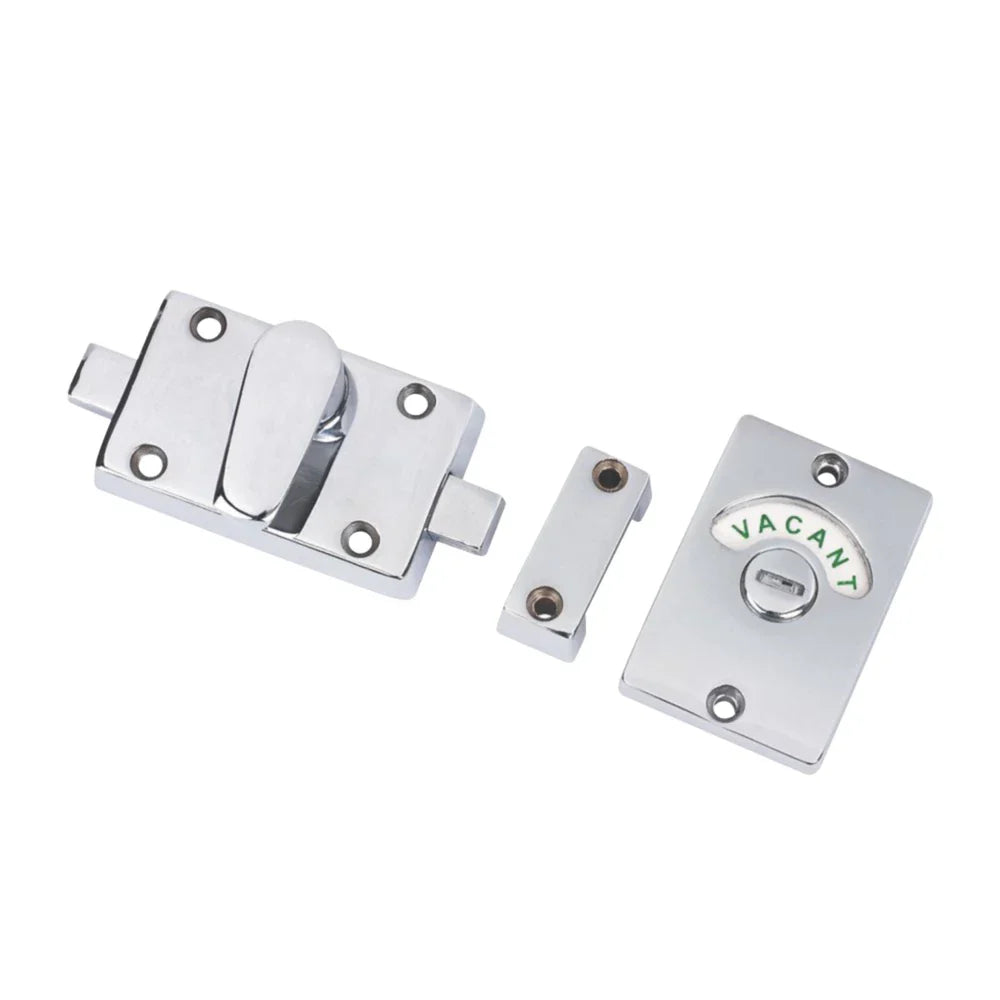 SMITH & LOCKE BATHROOM INDICATOR BOLT POLISHED CHROME - MonkeyTools