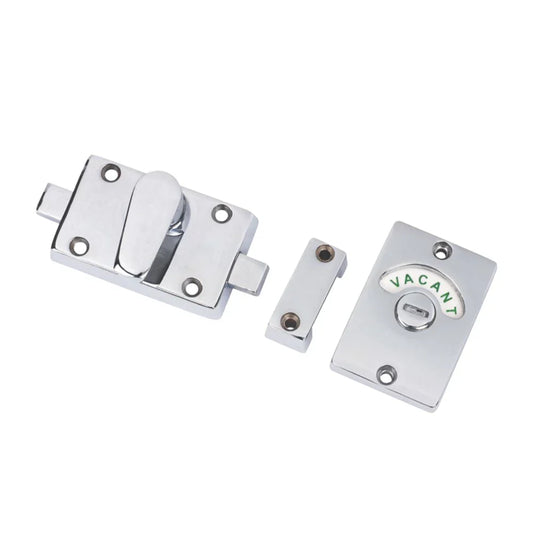 SMITH & LOCKE BATHROOM INDICATOR BOLT POLISHED CHROME - MonkeyTools