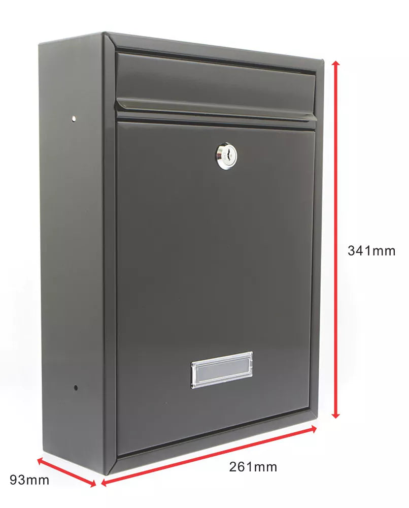 SMITH & LOCKE COMPACT POST BOX GREY GLOSS - MonkeyTools