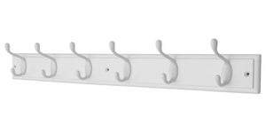 SMITH & LOCKE HOOK RAIL WHITE 685MM X 90MM - MonkeyTools
