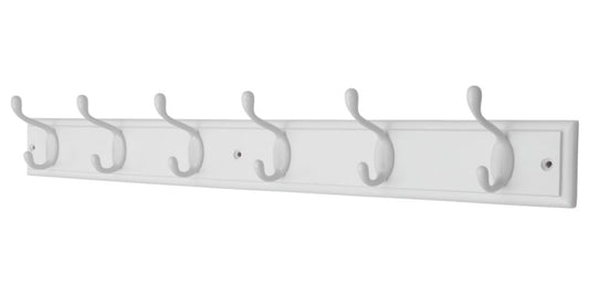 SMITH & LOCKE HOOK RAIL WHITE 685MM X 90MM - MonkeyTools