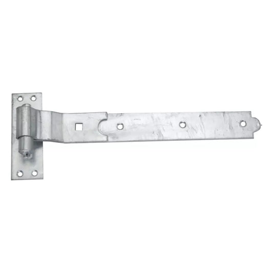 SMITH & LOCKE SELF-COLOUR CRANKED GATE HINGE HOOK & BAND 165MM X 460MM X 51.5MM - MonkeyTools