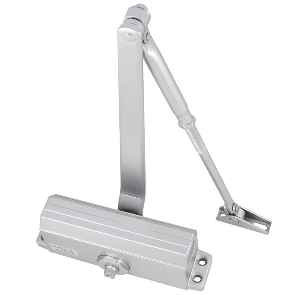 SMITH & LOCKE SERIES 3 OVERHEAD DOOR CLOSER SILVER - MonkeyTools