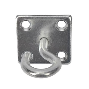 SMITH & LOCKE STEEL HOOK ON PLATE 50MM X 50MM 2 PACK - MonkeyTools
