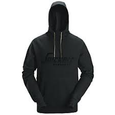 SNICKERS 2894 LOGO HOODIE BLACK LARGE 43" CHEST - MonkeyTools