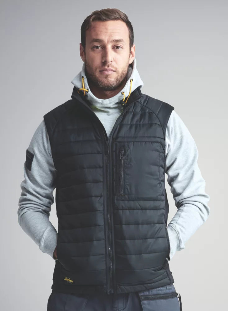 SNICKERS 4512 INSULATOR VEST BLACK 2X LARGE 52" CHEST - MonkeyTools