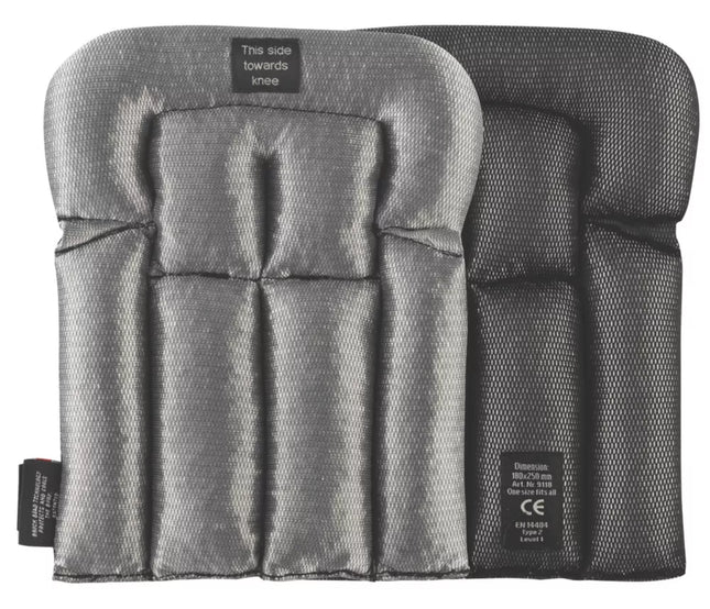 SNICKERS 9118 FLOORLAYER NON-SLIP KNEE PAD INSERTS PAIR GREY / BLACK - MonkeyTools