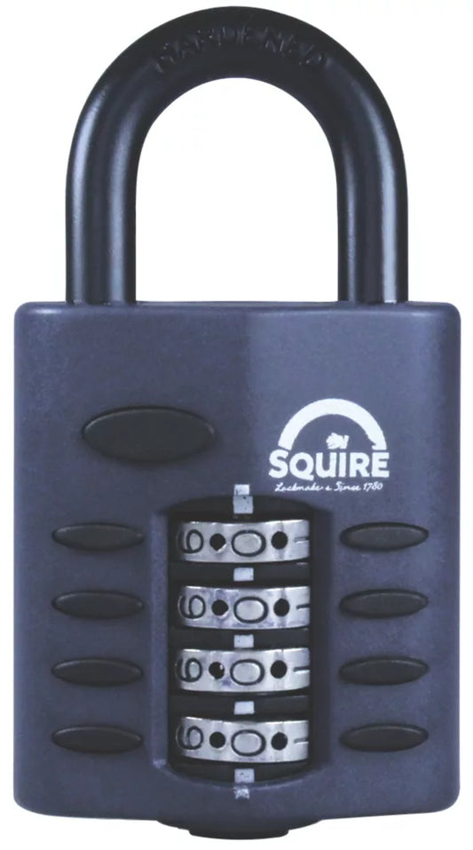 SQUIRE WATER-RESISTANT COMBINATION PADLOCK BLUE 40MM - MonkeyTools