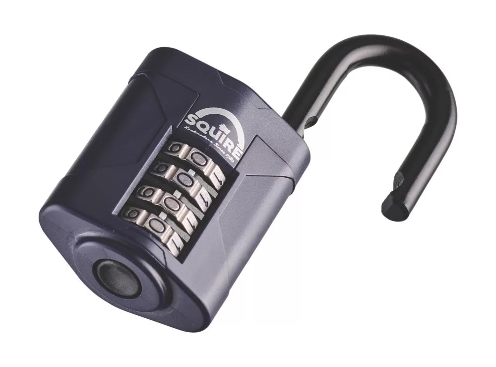 SQUIRE WATER-RESISTANT COMBINATION PADLOCK BLUE 50MM - MonkeyTools