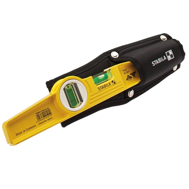 Stabila 81SREM Magnetic Rare Earth Torpedo Level STB81SREM With Holster - MonkeyTools