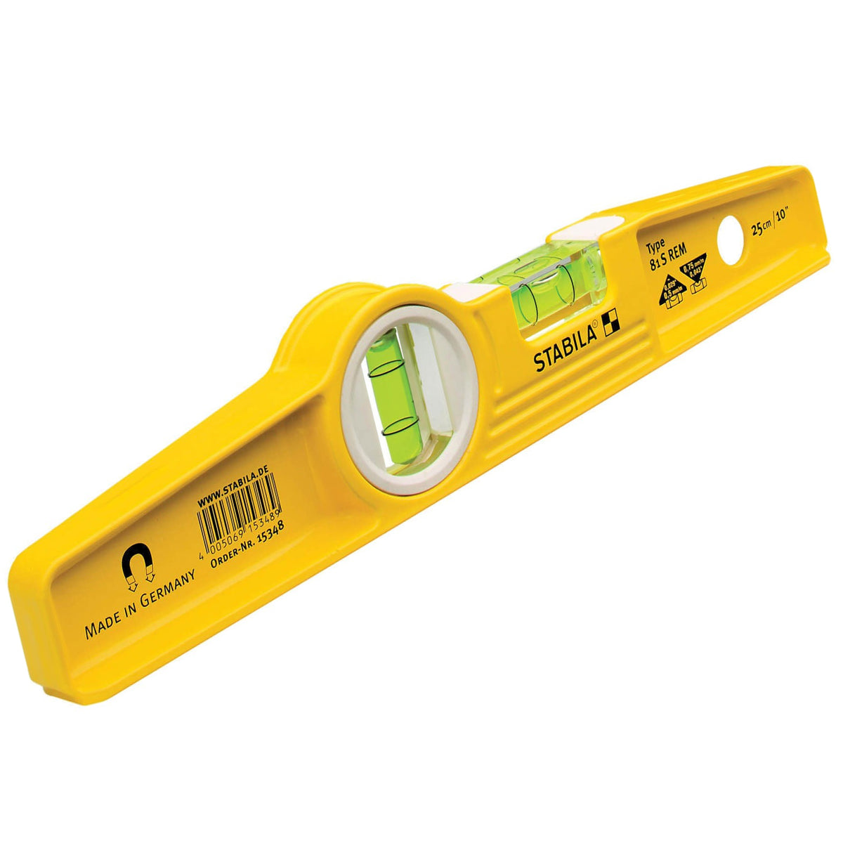 Stabila 81SREM Magnetic Rare Earth Torpedo Level STB81SREM With Holster - MonkeyTools