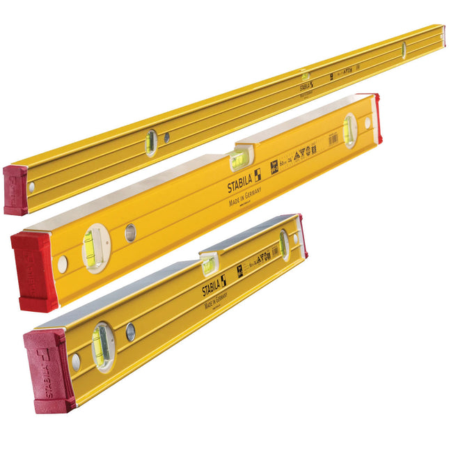 Stabila 96-2 Double Plumb Section Level 600mm, 1200mm and 1800mm - MonkeyTools