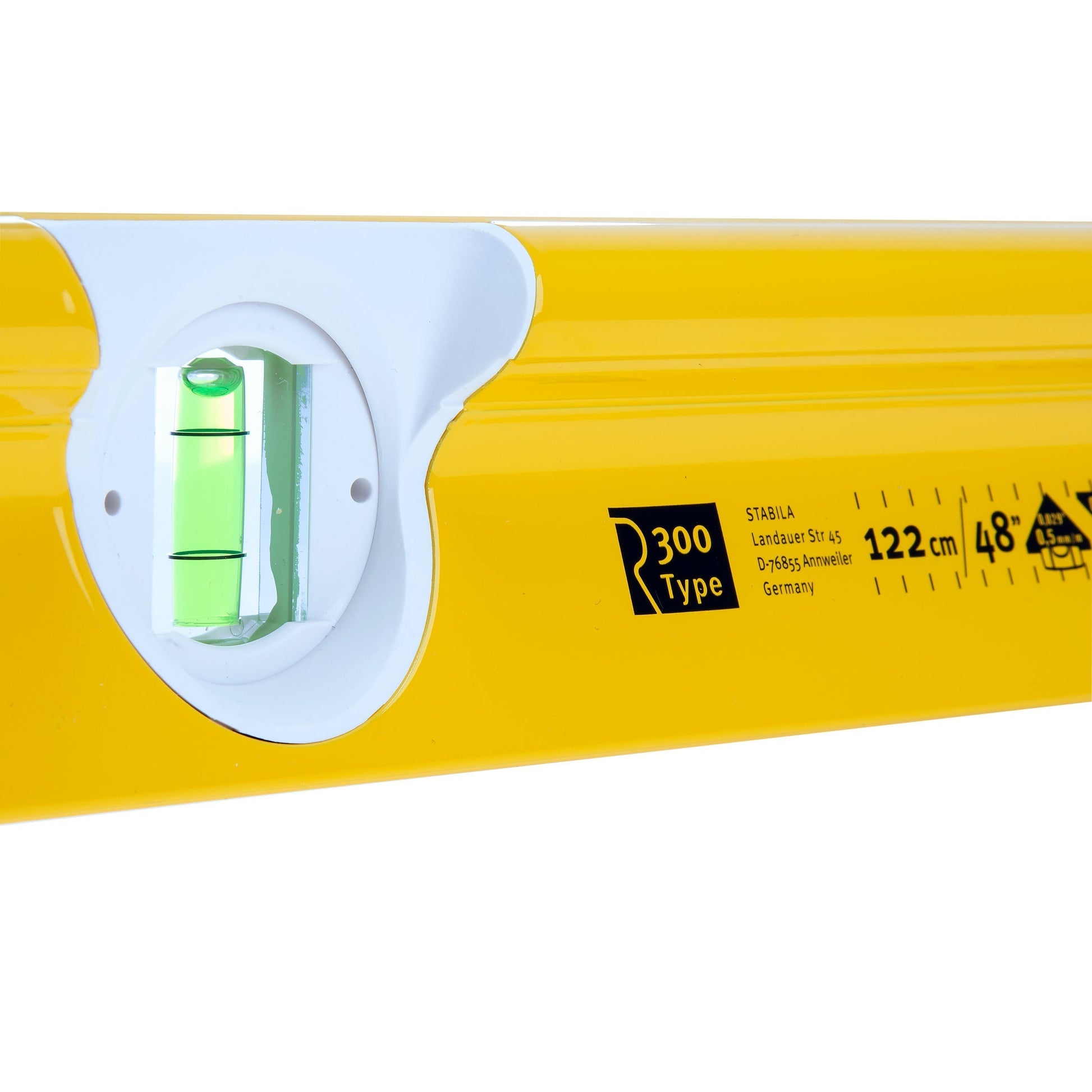 Stabila STB-R-120 1220mm/48" R-Type Spirit Level 3 Vial - 18374 - MonkeyTools