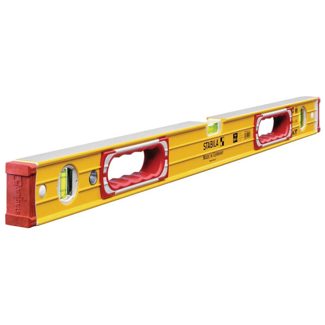 Stabila STB196280 80cm / 32" Double Plumb Vial Ribbed Spirit Level - 15234 - MonkeyTools