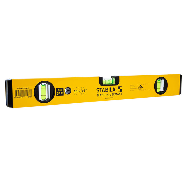 Stabila STB70224 70-2 600mm/24" Double Plumb Box Section Level - 02324 - MonkeyTools