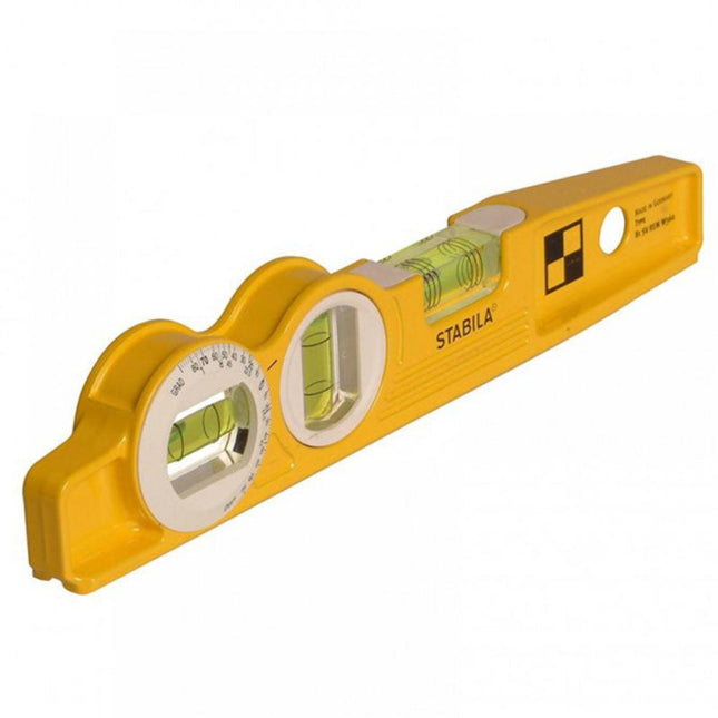 Stabila STB81SVW360 25cm Rare Earth Magnetic Torpedo Spirit Level - 16670 - MonkeyTools