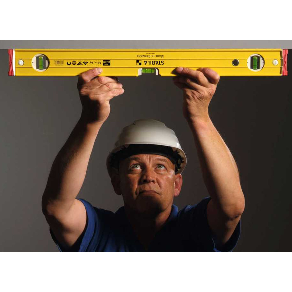 Stabila STB96260 96-2 60cm / 24in Double Plumb Ribbed Box Section Level - 15226 - MonkeyTools